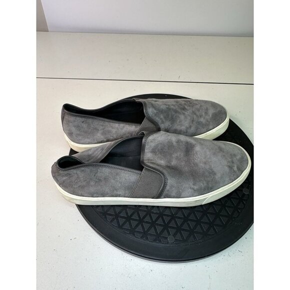 VINCE. Gray Suede Causal Slip On Sneaker Sz 8M / 38.5 - Picture 3 of 12